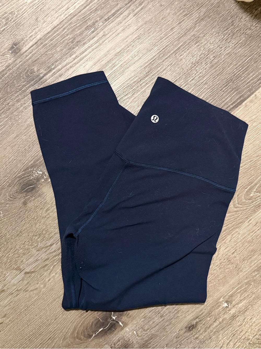 lululemon athletica Navy Cropped Leggings